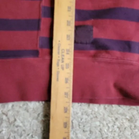 Niike Sportswear Sweatshirt Mens 3XL Red Striped Lebron Pocket Crewneck Long Slv - Picture 6 of 11